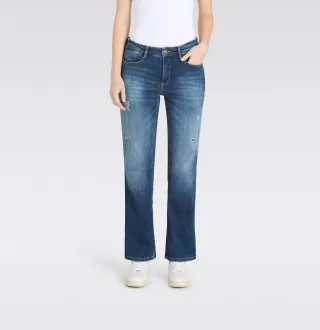 MAC - MAC JEANS - LAURA, Authentic Stretch Denim blau - Gr. - 32