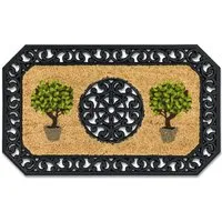 Yoursol Fußmatte Türmatte Coco Twin für Wohnzimmer, Bad, Outdoor, Matte EingangBÃ¤um