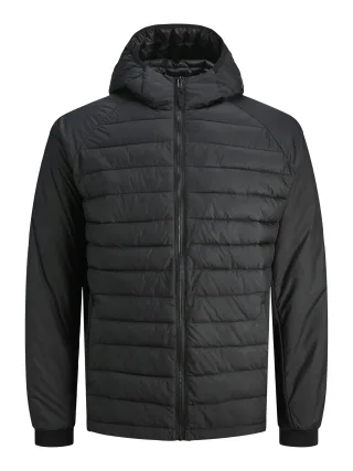 JACK&JONES - JJESTATE HYBRID JACKET NOOS black - Gr. - S