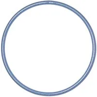 Hoopomania Hula-Hoop-Reifen Kinder Hula Hoop, Hologramm Farben, Ø 70cm Türkis