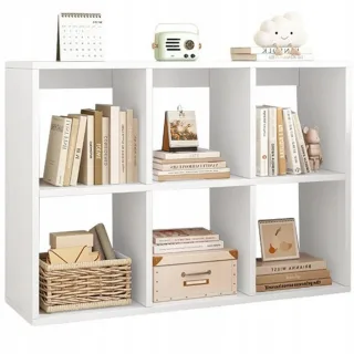 Bücherregal,, Weiß, Holzwerkstoff, 100x67x30 cm, Wohnzimmer, Regale, Bücherregale