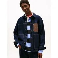 Tommy Jeans Jeansjacke CHORE JACKET Relaxed Fit, halbgespreizter Kragen