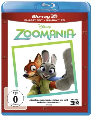 Zoomania 3D (inkl. 2D Superset) [3D Blu-ray]