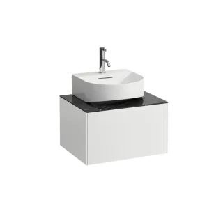 LAUFEN Waschtischunterschrank Sonar 457x577x341 Aus mi, 1 Schubl H816341 we ma? m. H4054310341431