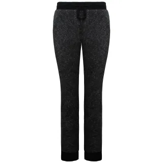 Vans von der Wand schwarzer Stretch Taille Womens Trackhose VN0005DOBLK
