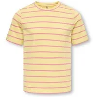 KIDS ONLY T-Shirt KOGHELLE LIFE S/S STRIPE REG. TOP JRS
