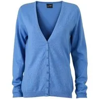 Daiber Cardigan JN 660 Damen V-Neck Cardigan Leichte Strickqualität