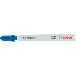 Bosch PRO Metal thin T121GFC Stichsägeblatt,92 mm - 2608655104