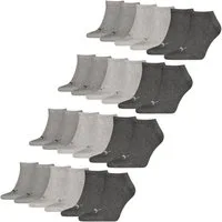 PUMA Sneakersocken Soft Cotton (12-Paar) mit Cat-Logo und PUMA-Schriftzug