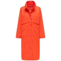 Navahoo Langmantel Zenblüte 14 Modischer oversized Damen Parka mit krempelbaren Ärmeln