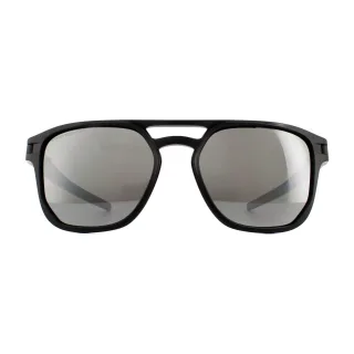Oakley Square Mens Matte Black Prizm Black Polarise Lunettes de soleil