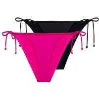 Dorina Bikini-Hose Amnesia (2er Pack) mit Bindebändern an der Seite