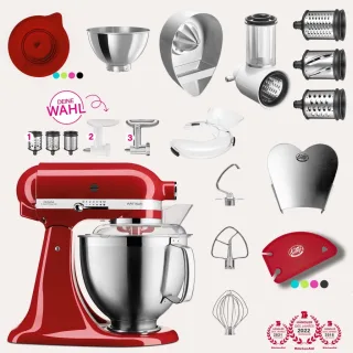 KitchenAid Artisan 4,8 Liter KSM185 Spar-Set mit Gemüseschneider &...