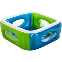 Bestway Schwimmbecken Bestway Planschbecken Windows 168 x 168 x 56 cm