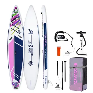 WaveRite 381*79*15CM Inflatable Stand Up Paddle Board Foot Pedal Design Load Capacity up to 200kg Ultra-Light SUPBoard F