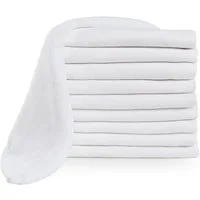Laleni Spucktuch Spucktücher Baby - Mullwindeln im praktischen 10 Set in 70cm x 70cm, (Set, 10-tlg., 10er Set), 100% Baumwolle