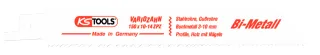 KS Tools Säbelsägeblatt, 150mm, Variozahn, 1,8-2,5mm, 5er Pack - 129.4440V