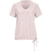 Killtec T-Shirt WMN TSHRT F Gestreiftes, schnelltrocknendes Funktionsshirt mit verstellbarem Saum