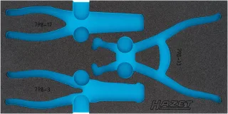 HAZET 2K-Weichschaum-Einlage leer - 163-425L