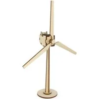 SOL-EXPERT group Modellbausatz Holzbausatz Solar-Windanlage „Sylt“