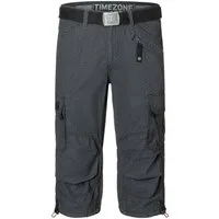TIMEZONE Cargoshorts Kurze Capri 3/4 Länge mit Cargotaschen Loose MilesTZ Short