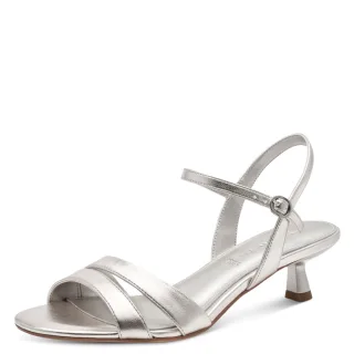 Tamaris - Da.-Sandalette platinum - Gr. - 40