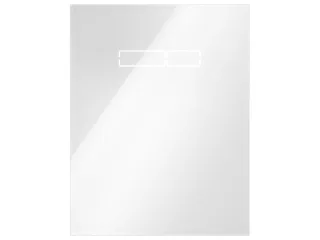 Tece lux Betätigungsglasplatte sen-Touch Elektronik, Glas weiß glzd., 9650002 9650002