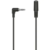 Hama Audio Adapter, 2,5 mm Klinken Stecker, 3,5 mm Klinken Kupplung, Stereo Audio-Adapter, 20 cm