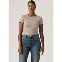 Levi's® T-Shirt ESSENTIAL HM SS TEE Taillierter Schnitt