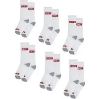 Levi's® Kids Socken LHN BOX TAB HIGH CUT 6PK (Packung, 6-Paar) UNISEX