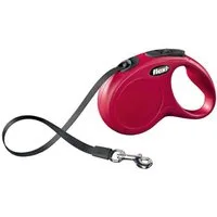 Kerbl Leine Kerbl flexi New Classic Gurt rot S 80291, (1-tlg)