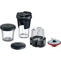 BOSCH Zerkleinereraufsatz MUZS68TM TastyMoment 5-in-1 Multi-Zerkleinerer-Set, Zubehör für Küchenmaschine Serie 6 und Serie 8 OptiMUM