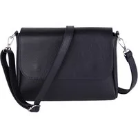 MIRROSI Umhängetasche Damen, Crossbody Bag, Echtleder Made in Italy (1 Tasche 2 Gurte oder Basic Version 1 Tasche 1 Gurt), 27x20x7cm (BXHXT) Mittelgroß