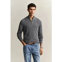 Gant Troyer MICRO TEXTURED COTTON HALF ZIP Regular fit mit Troyerkragen