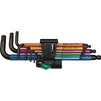 Wera Schraubendreher Wera 950/9 Winkelschraubendreher-Set 1.5 mm, 2 mm, 2.5 mm, 3 mm, 4 mm