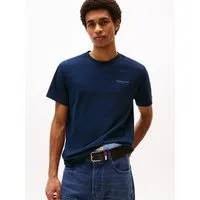Tommy Jeans T-Shirt TJM SLIM LINEAR CHEST TEE EXT Mit Rundhalsausschnitt
