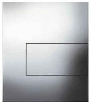 Tece square Urinal-Betätigungsplatte m. Kart. Metall, Chrom glänzend, 9242811 9242811