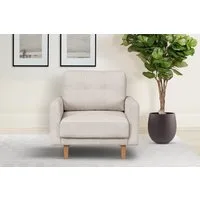 OTTO home Sessel TRIPLO Relaxsessel mit Wellenunterfederung, Maße B/T/H: 95/100/89 cm, Polstersessel mit Steppung im Rückenkissen, hohe Qualität