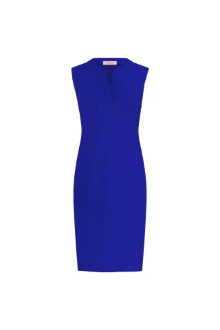 Studio Anneloes - Simplicity sls dress electric blue - Gr. - XL