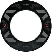 Winmau Dart-Wandschutz 8077.33 Catchring - Auffangring für Dartboards Schwarz