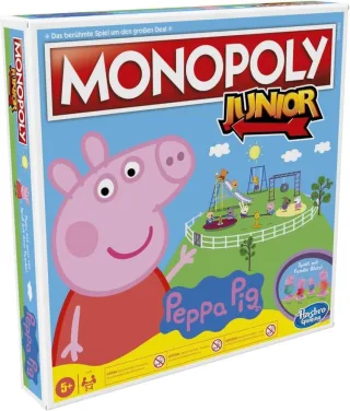 Hasbro - Monopoly Junior Peppa Pig
