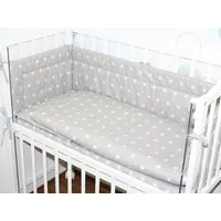 Primawela Beistellbett Baby Bettwäsche für Beistellbett mit Nestchen Spannbettlaken 6 teilig