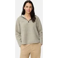 camel active Hoodie aus Teddyfleece Langarm