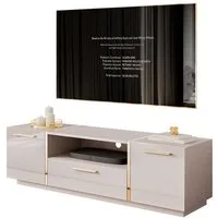 Lookway TV-Schrank ONYX Kaschmir Hochglanz 158 cm