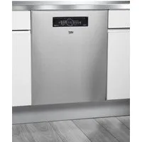 BEKO Unterbaugeschirrspüler BDDN36462XP, 8,5 l, 14 Maßgedecke, Sehr geräuscharm mit einer Lautstärke von bis zu 38 dB