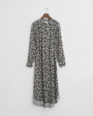 GANT - Kleid mit Blumen-Print classic blue - Gr. - 36