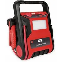 APA APA Starthilfegerät 16553, 4 in 1, Powerpack Starthilfegerät