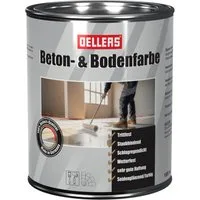 OELLERS Bodenversiegelung Beton- & Bodenfarbe, robuste Bodenbeschichtung, stoß-& kratzfest, für beanspruchte Flächen