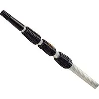 vom Pullach Hof Teleskopstiel Teleskopstange aus Aluminium, ausziehbar bis 8 Meter, robust, vielseitig, inkl. Adapter, ideal für hohe Ansprüche