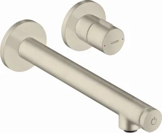 Hansgrohe Waschtischmischer Unterputz Axor Uno Select FS Brushed Nickel langer Auslauf, 45113820 , 4 45113820